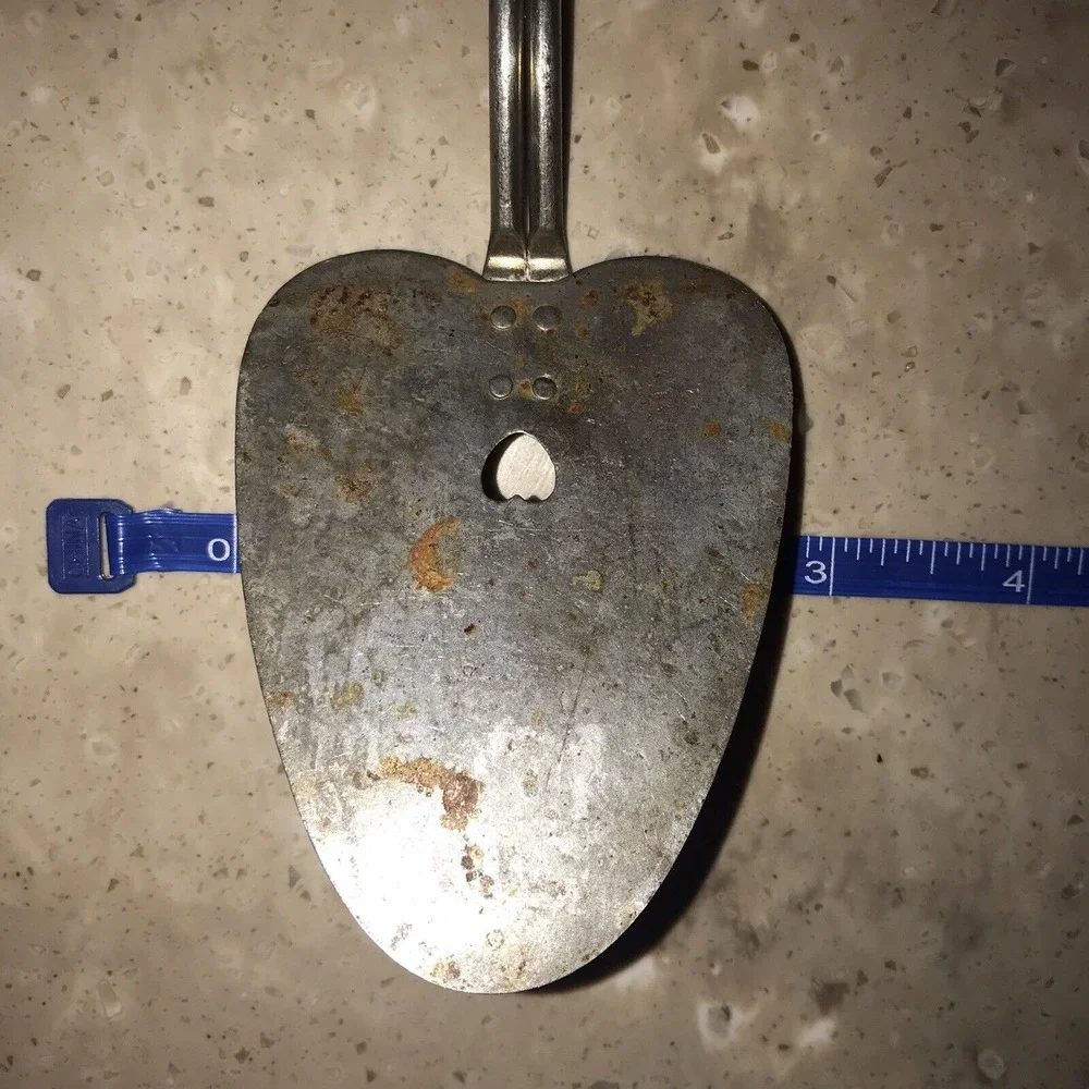 Vtg Albers Flapjack Flour Peacock Buckwheat Spatula Bottle Opener Heart Shape